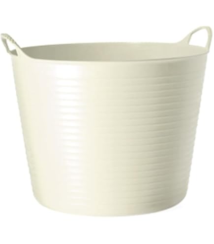 Amazon｜カインズ(CAINZ) ランドリーバケツ26型 アイボリー 幅40cm